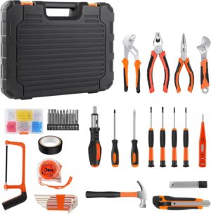 🚗 KFZ & Werkstatt – Screwdriver Set Bicycle Tool Box, Tool Box Tool Set, Tool Organiser, Basic DIY Tool Set for Repairs and Maintenance