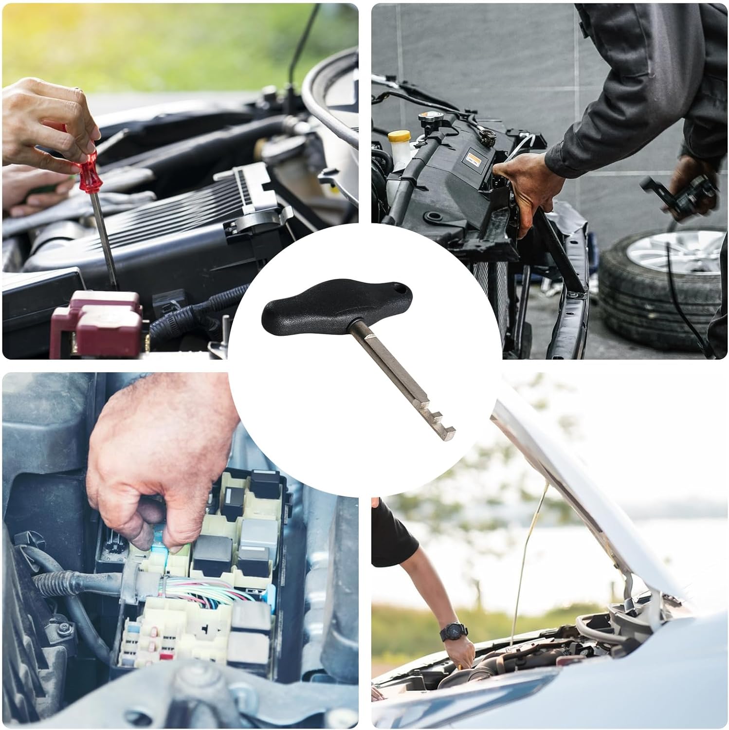 🚗 KFZ & Werkstatt – Car Connector Puller - Terminal Removal Tool Kit | Cable Separator Kit Terminal Remover Removal – Bild 4