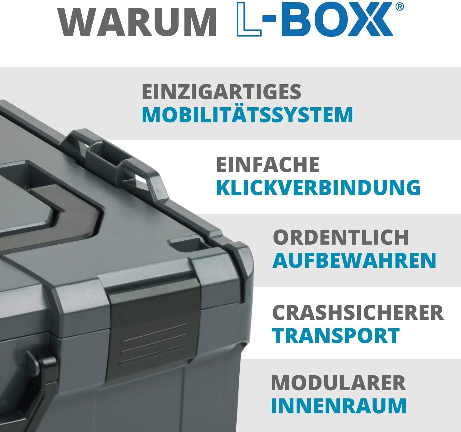 🔥 Angebote & Aktionen – Inset box set, tool organiser system with lid padding for Bosch Sortimo L-BOXX 102 Also suitable for L-BOXX G4 – Bild 4