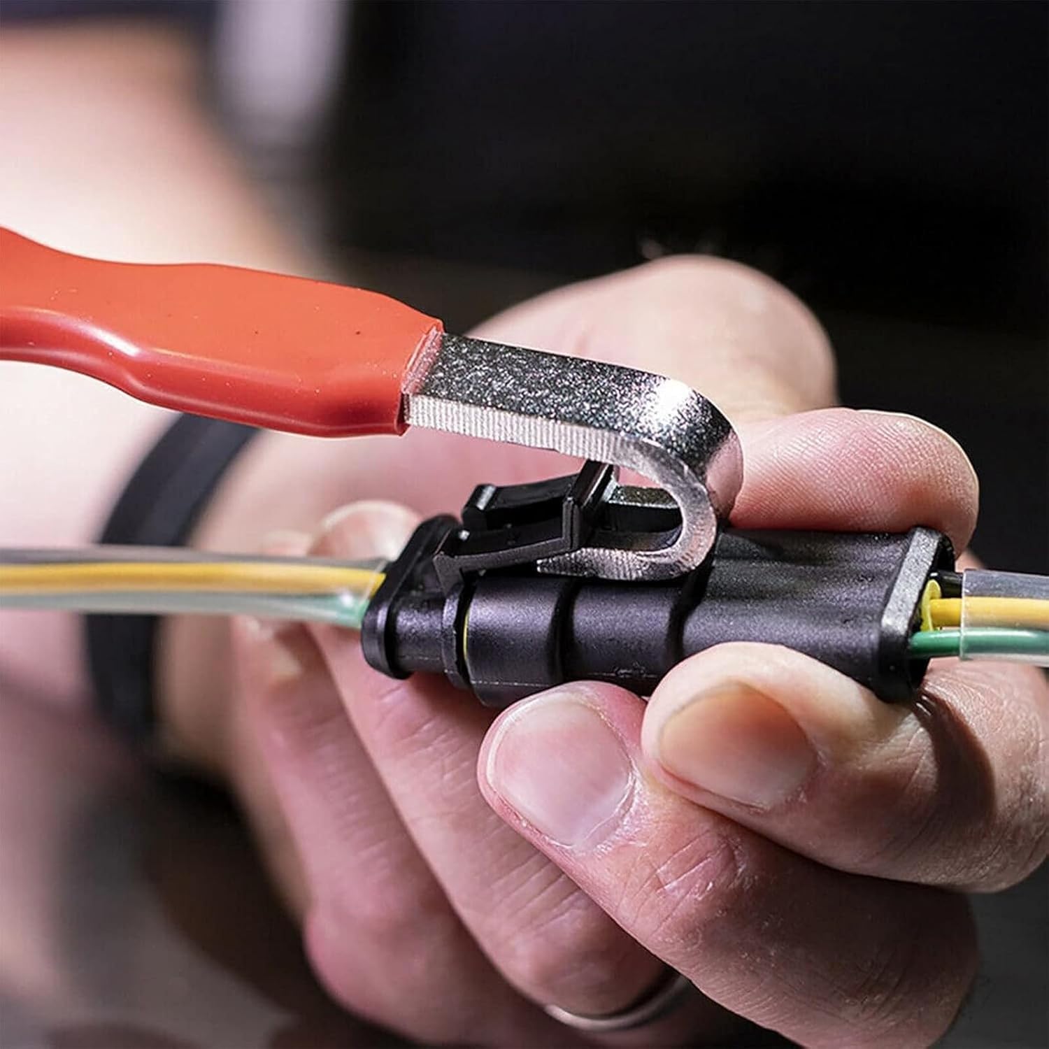 ⚡ Elektro & Technik – Universeller Elektro-Auto-Stecker-Abzieher, Auto-Werkzeug, Spezialwerkzeug, Entferner-Werkzeug, Auto-Werkzeug-Set für unterwegs zum Entriegeln von Kfz-Klemmen, Kabelbaum für Reparatur und Wartung – Bild 3