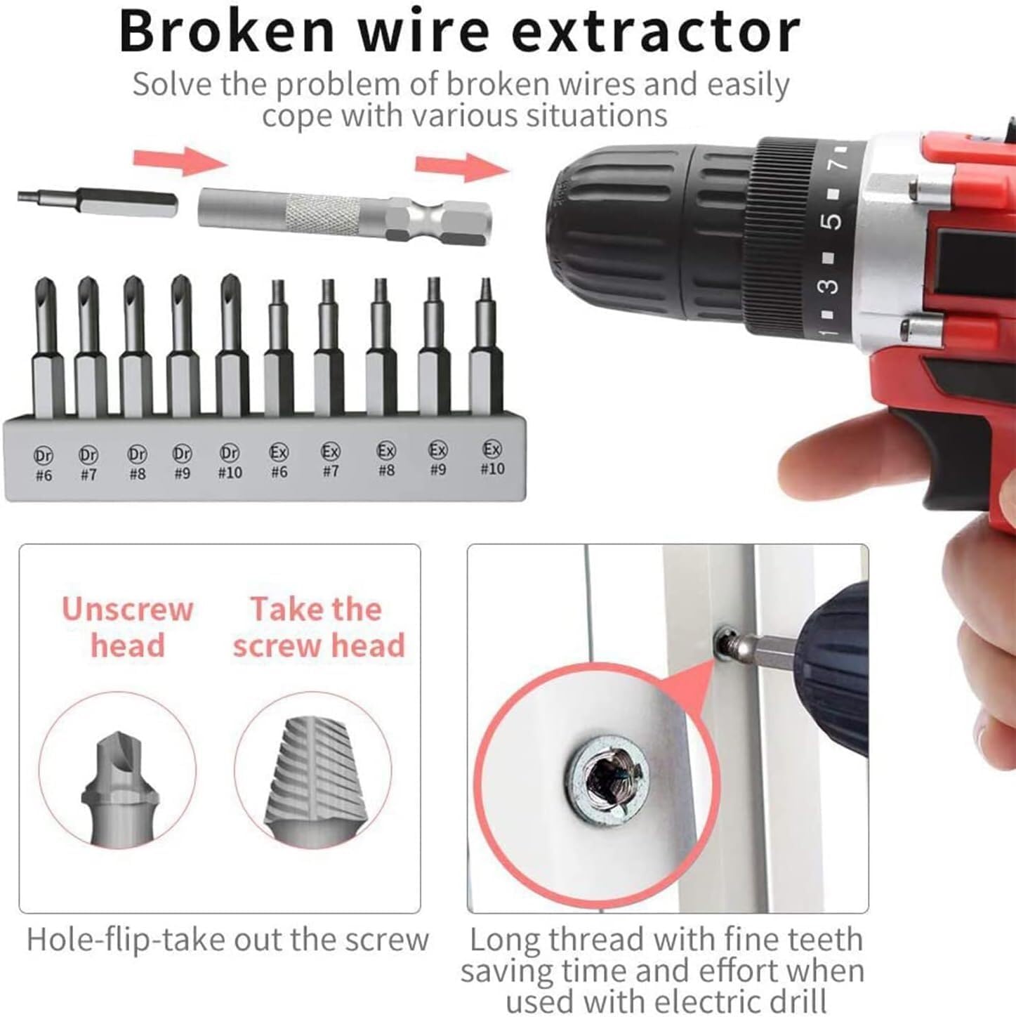 🚗 KFZ & Werkstatt – Car Tool Screwdriver Set, Magnetic Driver Set, Repair Tool Set with Portable Box for Mobile Phone, Watch, Laptop Tool Case – Bild 3