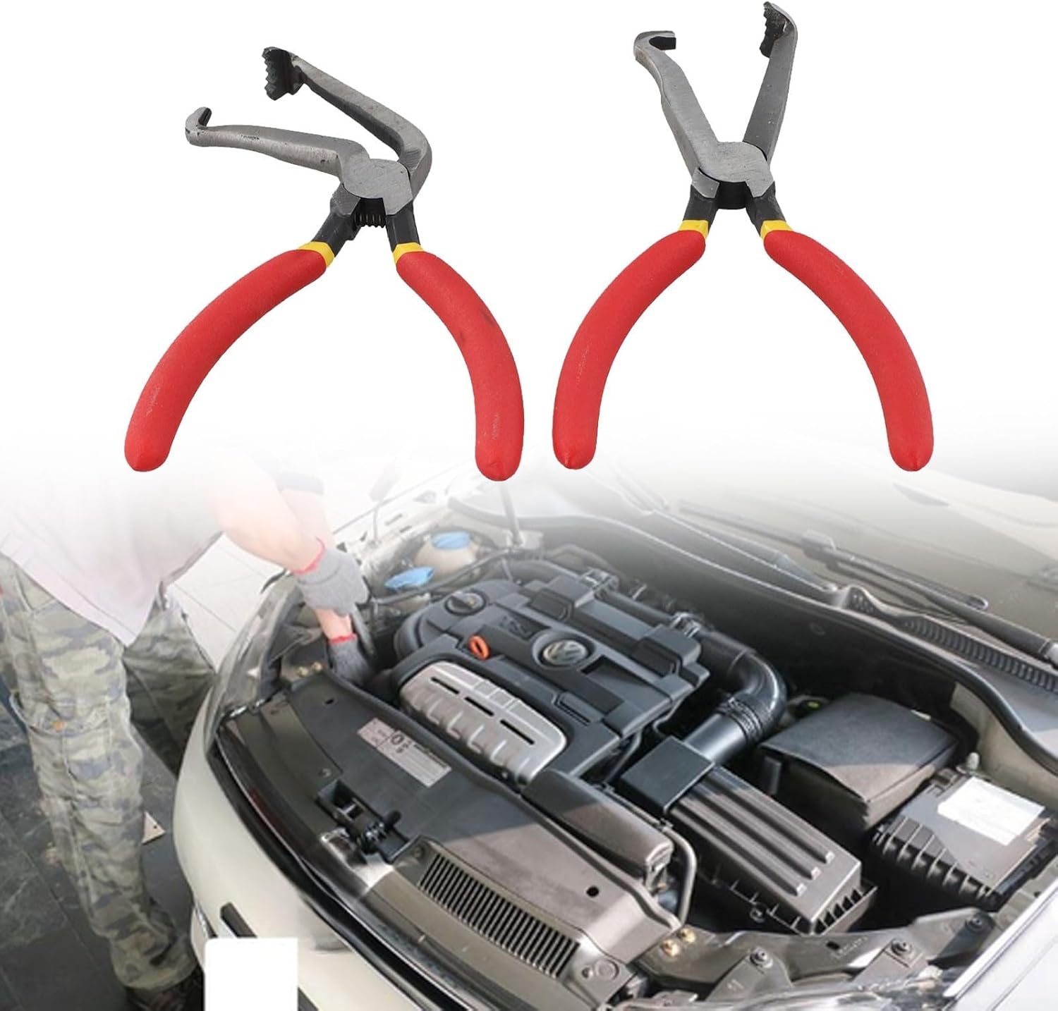 ⚡ Elektro & Technik – 2-teiliges Auto-Schnellschlauch-Werkzeug-Set mit elektrischer Trennzange für Push-Tab-Steckverbinder und Autoreparaturen – Bild 5