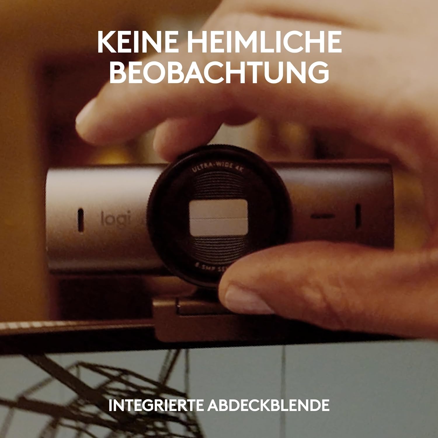 🔥 Angebote & Aktionen – Logitech MX Brio Ultra HD 4K Collaboration and Streaming Webcam, 1080p at 60 FPS, Dual Noise Reducing Mics, Show Mode, USB-C, Webcam Cover, Works with Microsoft Teams, Zoom, Google Meet, Graphite – Bild 9