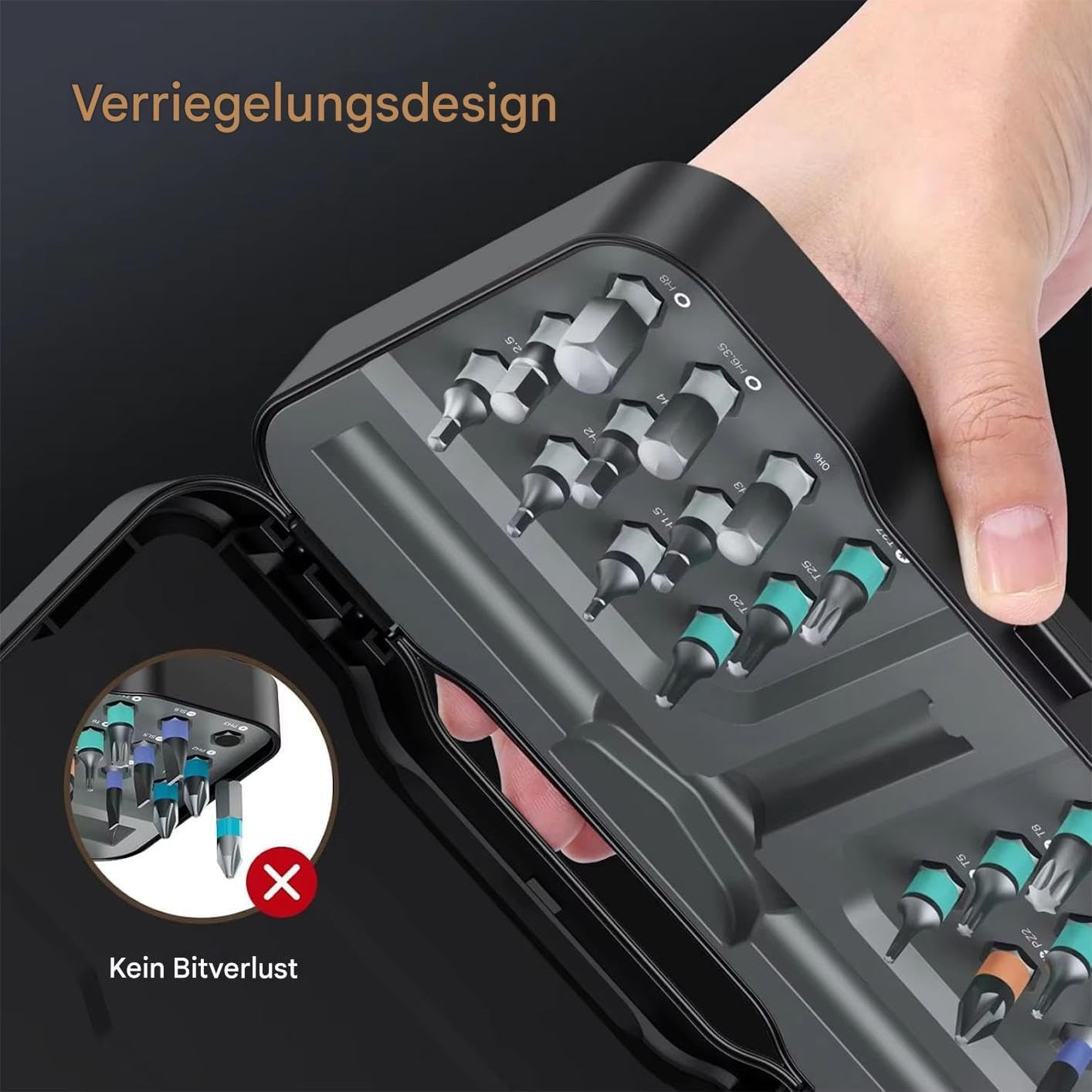 ⚒️ Bau & Montage – Generisch Schraubendreher Set, Ratschenschlüssel Set, Ratschenschraubendreher, Werkzeugset Für Wartung, Werkzeugkoffer, 24-teiliges Präzisions Ratsche Sets Für Konstruktion, Elektronik Und Handwerk – Bild 5