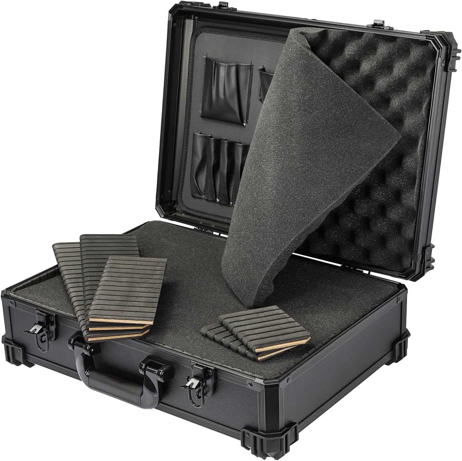 🔥 Angebote & Aktionen – HMF 15701-02 Empty Tool Box Large with Grid Foam 46 x 33 x 15 cm – Bild 8