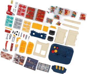 ⚡ Elektro & Technik – Hochwertiges Kinderspielzeug-Werkzeugset aus Kunststoff mit simulierter elektrischer Bohrmaschine, exquisites Handwerksbau-Schraubwerkzeugspielzeug für über 3 Jahre
