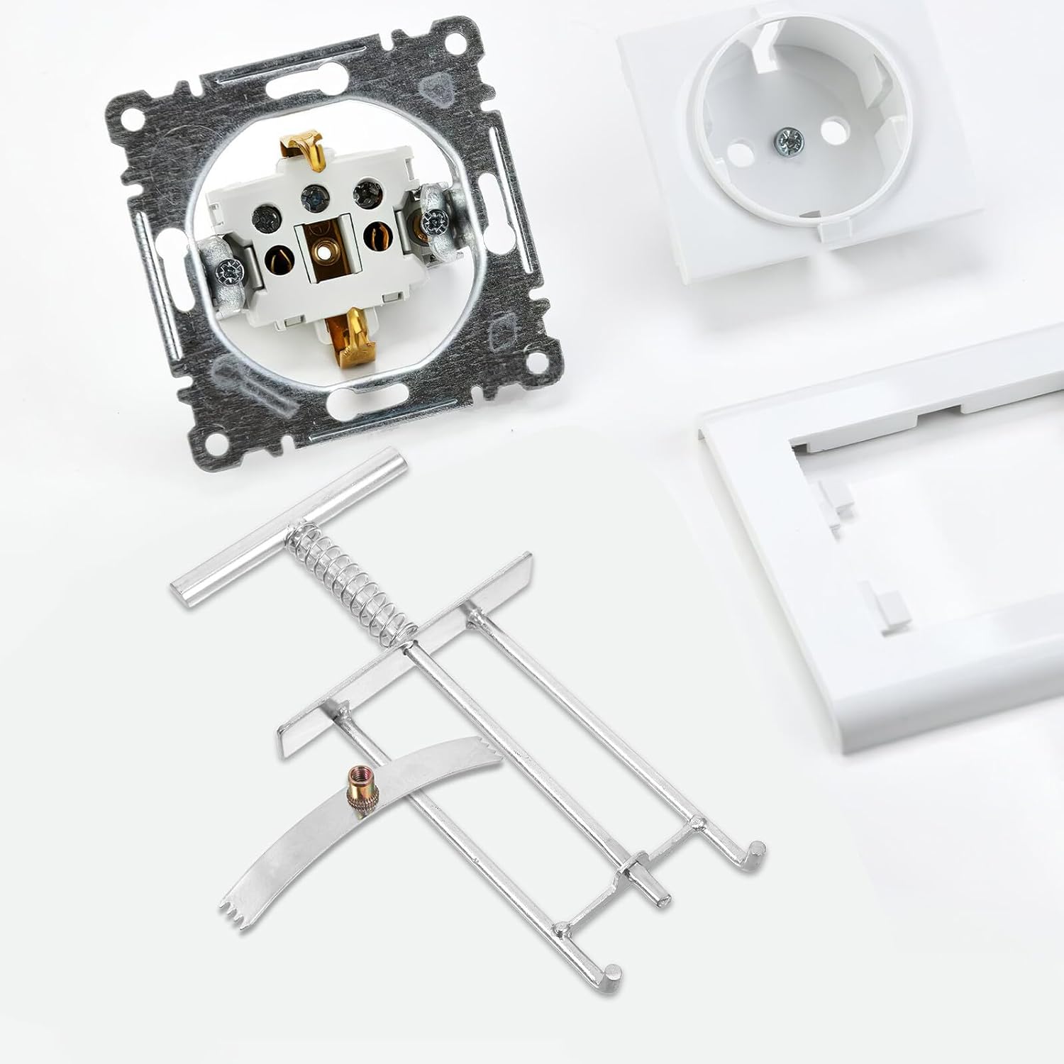 ⚡ Elektro & Technik – Healeved 25stücke Elektriker-werkzeugset Zur Reparatur Von Steckdosen Und Verteilerdosen Mit Befestigungselementen Und Steckdosenreparaturclips Für Unterputzdosen Und Schalterkästen – Bild 7