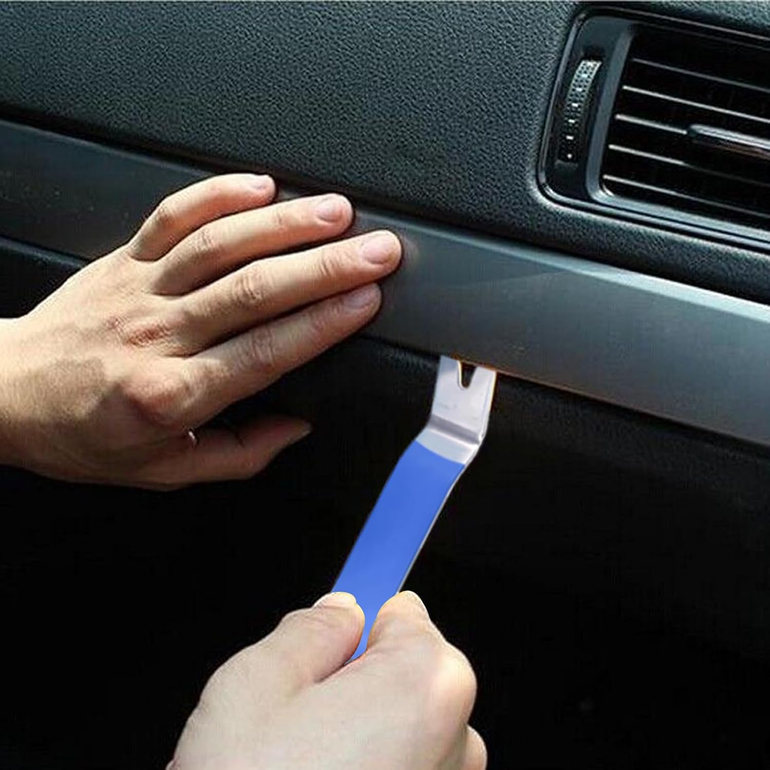 🚗 KFZ & Werkstatt – Auto Verkleidung Abzieher Werkzeugsatz,7-teiliges Werkzeug Set Für Kfz-Innenraum Und Türverkleidungen | Befestigungselemente Entferner Kfz Zubehör für Fahrzeug Wartung Polsterung und Armaturenbrett fü – Bild 3