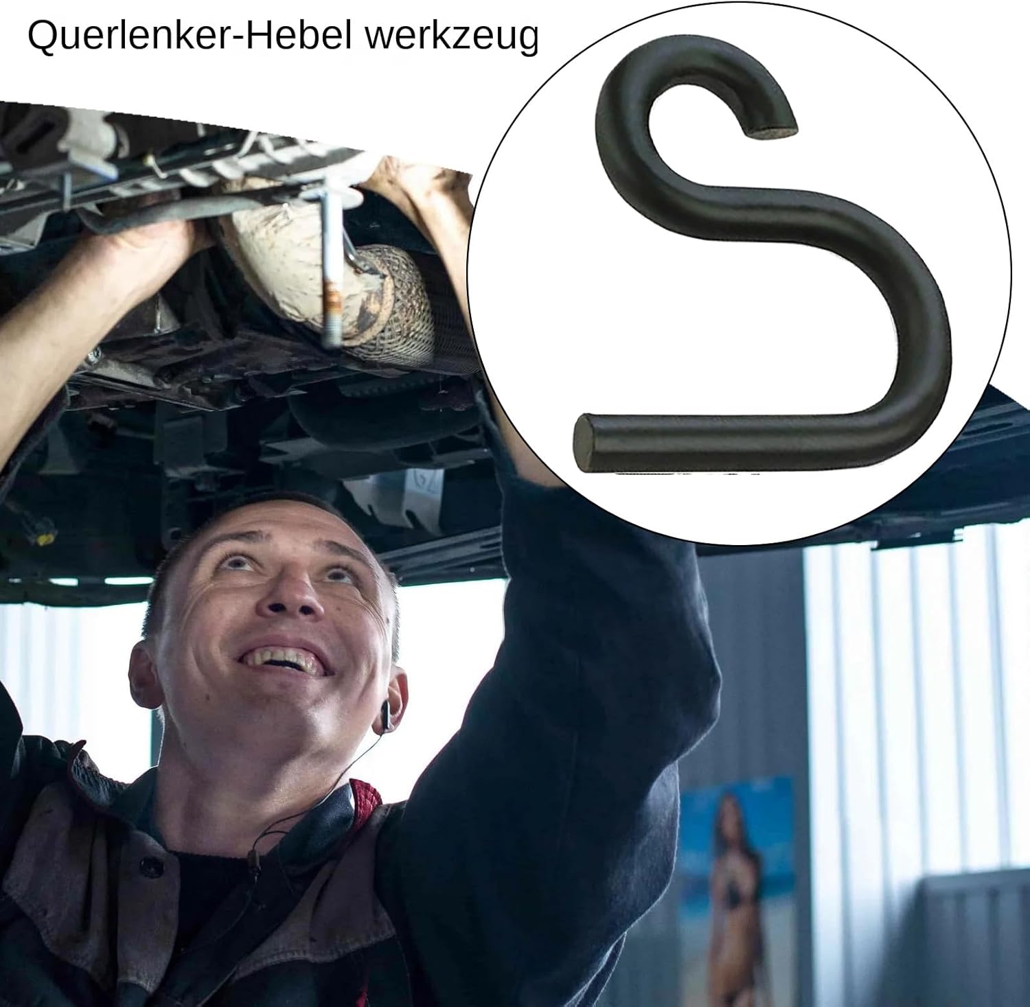 🚗 KFZ & Werkstatt – Control Arm Pry Tool - Ball Joint Removal Aid, High Quality Special Tool Precision Bushing Remover | Suspension Repair Kit, Automotive Kit, Assembly Tool, Workshop Accessories, Automotive Maintenance – Bild 3