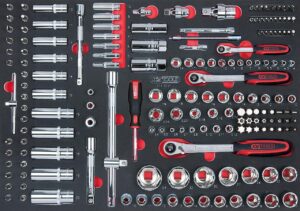 🚗 KFZ & Werkstatt – KS Tools 711.1011 175-Piece Set of Sockets/Accessories 1/4 inch; 3/8 inch; 1/2 inch