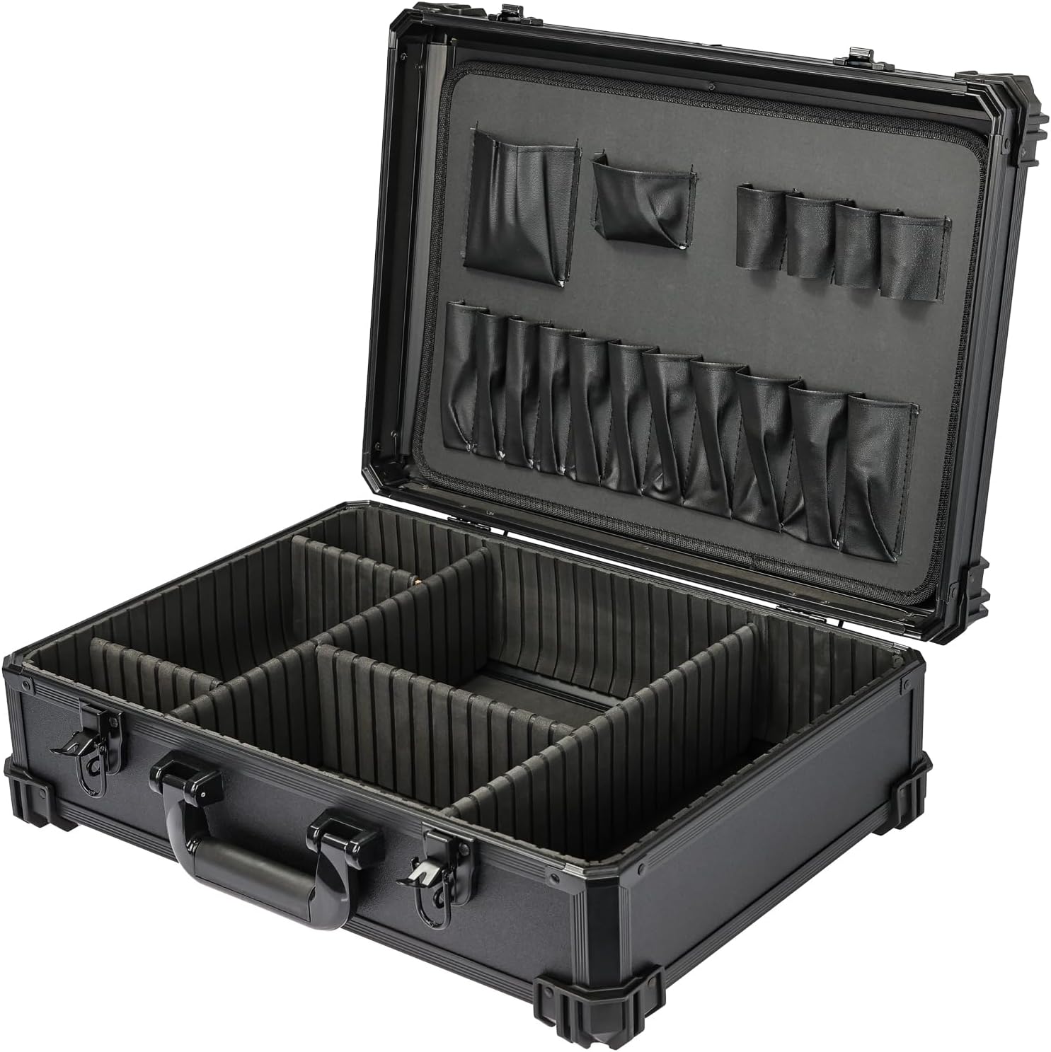 🔥 Angebote & Aktionen – HMF 15701-02 Empty Tool Box Large with Grid Foam 46 x 33 x 15 cm – Bild 4