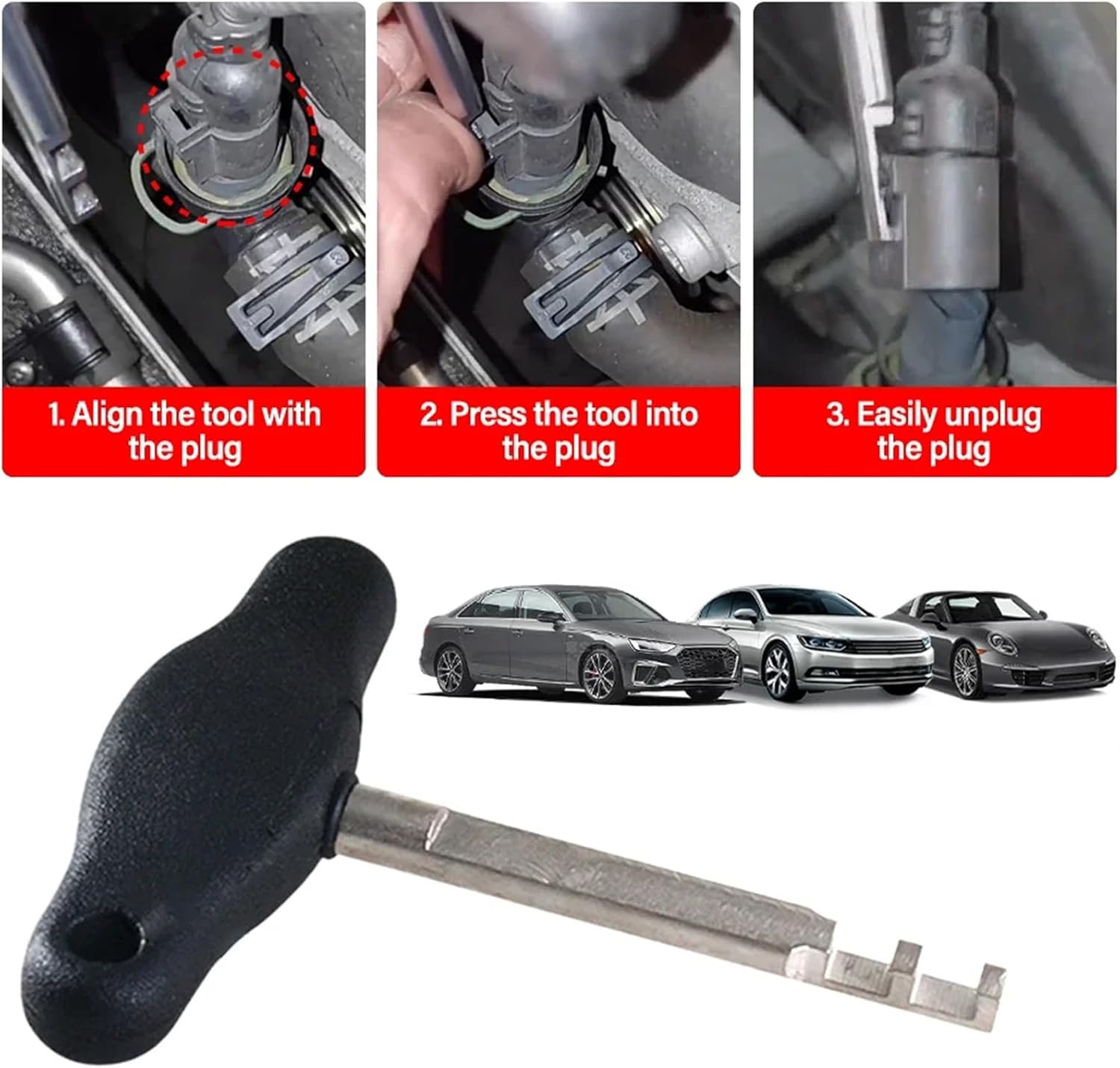 🚗 KFZ & Werkstatt – Car Connector Puller - Terminal Removal Tool Kit | Cable Separator Kit Terminal Remover Removal – Bild 3