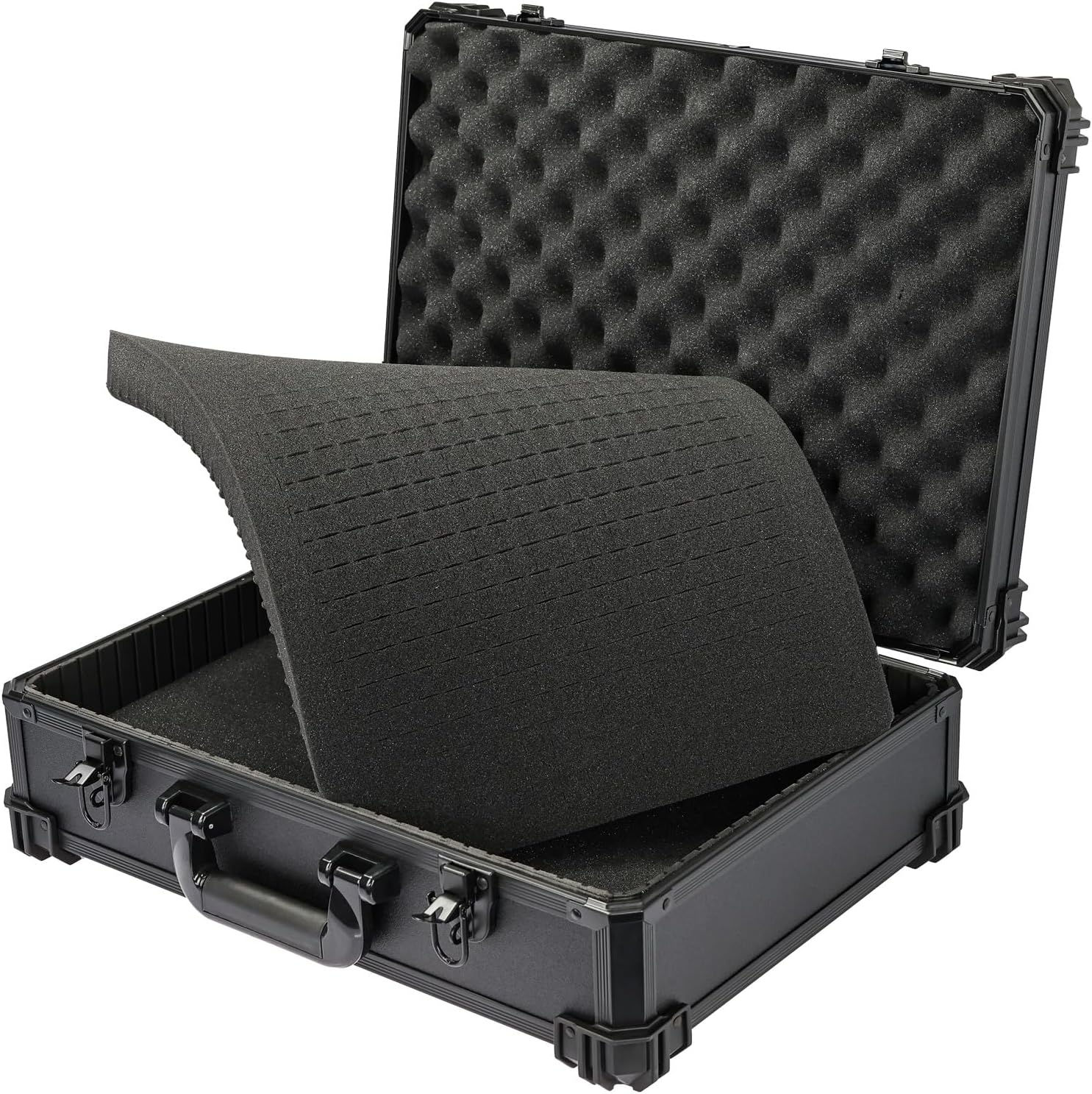🔥 Angebote & Aktionen – HMF 15701-02 Empty Tool Box Large with Grid Foam 46 x 33 x 15 cm – Bild 5