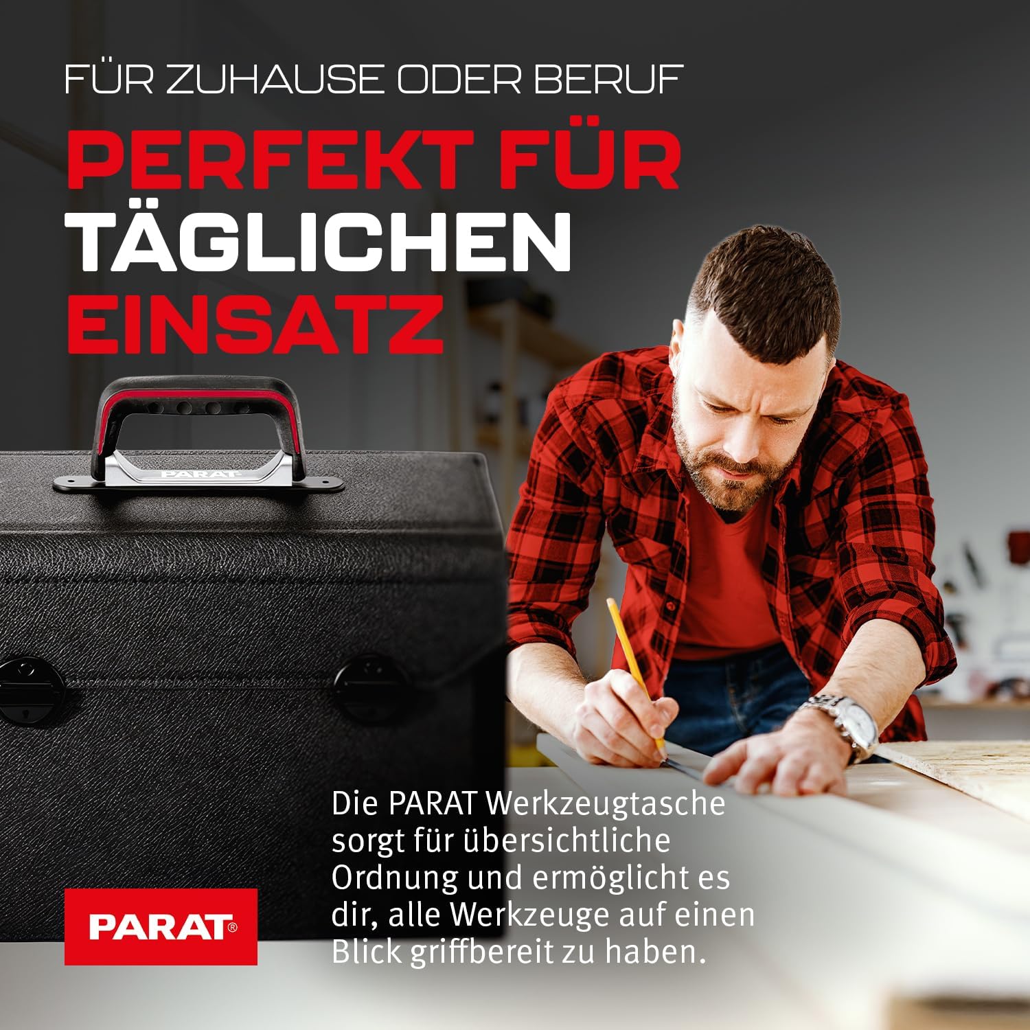 ⚒️ Bau & Montage – Top-Line 43.000.561 Werkzeugkoffer mit 4 Schubladen – Bild 4