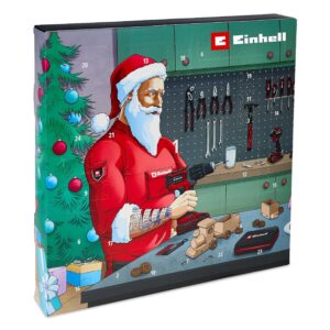 ⚒️ Bau & Montage – Original Einhell Adventskalender 2025 Werkzeug (37-teiliges Set mit Bit- und Ratschenzubehör, Schneid-/Messwerkzeug, robuste Materialien, 1/4 Zoll kompatibel)