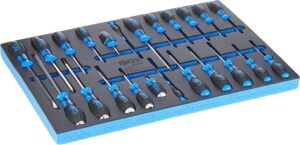 🚗 KFZ & Werkstatt – BGS 4014 3/3 Tool Tray Screwdriver Set, Multi-Colour, Set of 23 Pieces