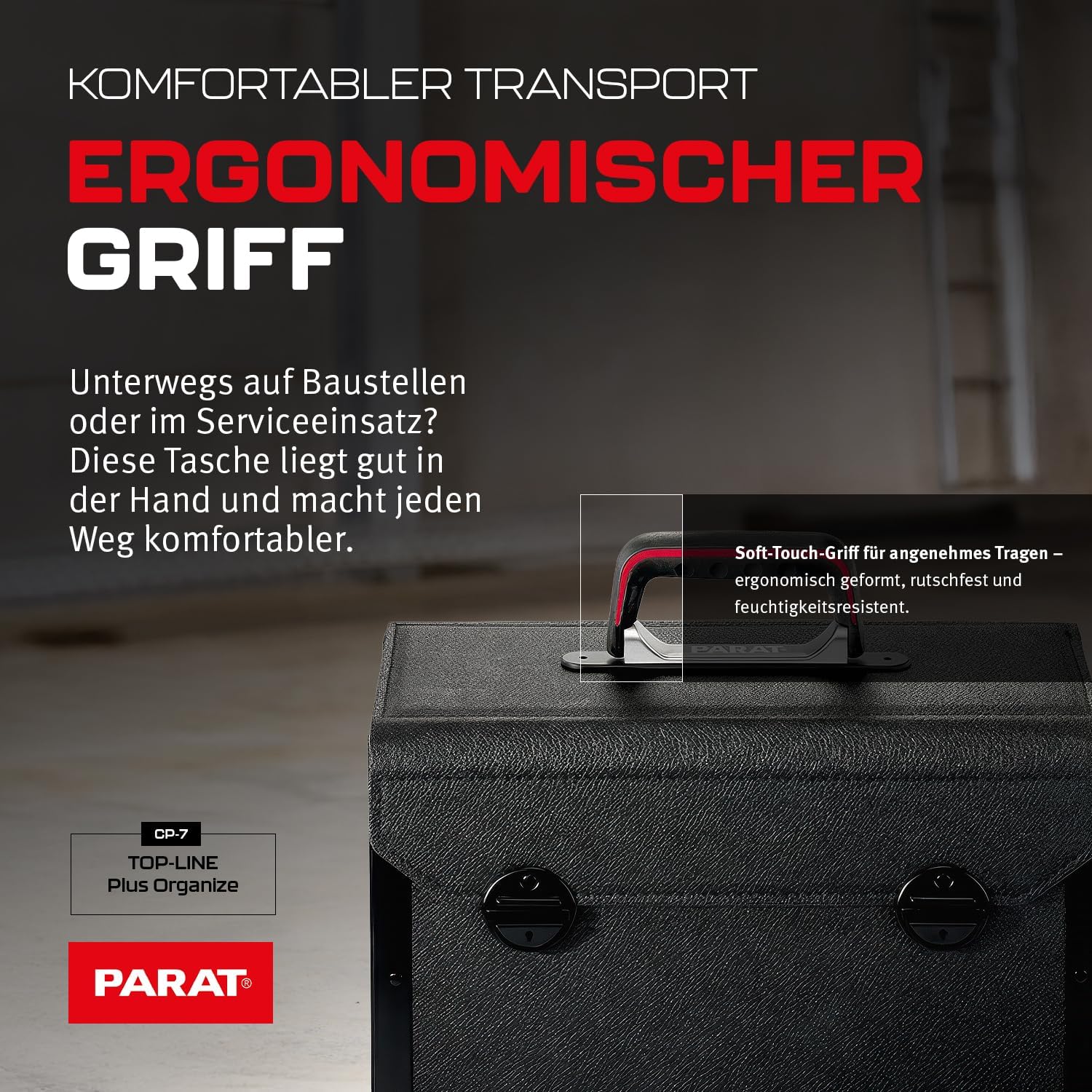 ⚒️ Bau & Montage – Top-Line 43.000.561 Werkzeugkoffer mit 4 Schubladen – Bild 6