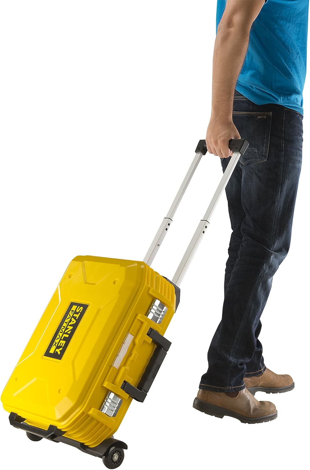 ⚒️ Bau & Montage – Stanley Tools FMST1-72383 Fatmax Technikerkoffer + Räder, Gelb, 552 x 250 x 410 mm – Bild 17