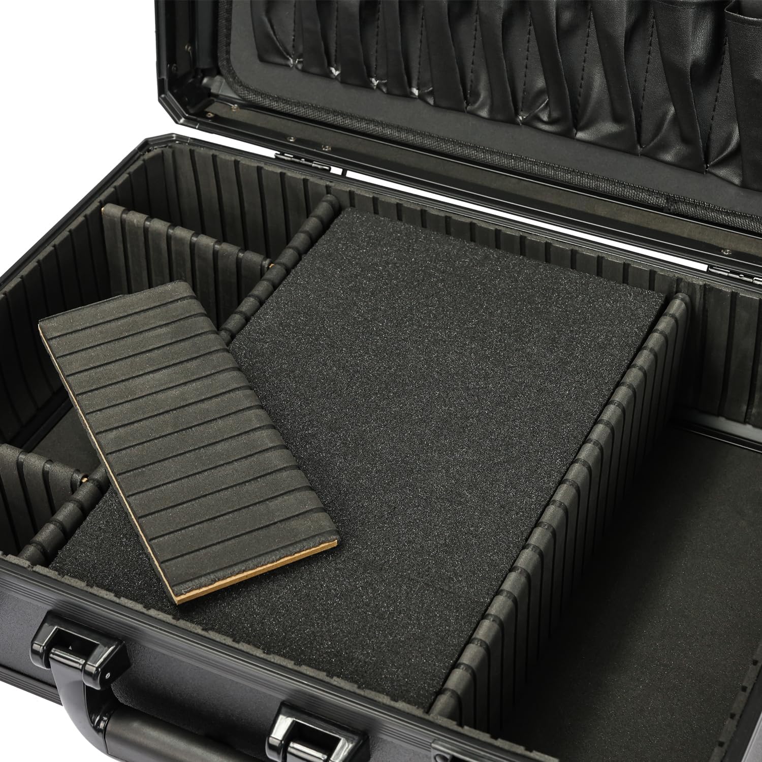 🔥 Angebote & Aktionen – HMF 15701-02 Empty Tool Box Large with Grid Foam 46 x 33 x 15 cm – Bild 7