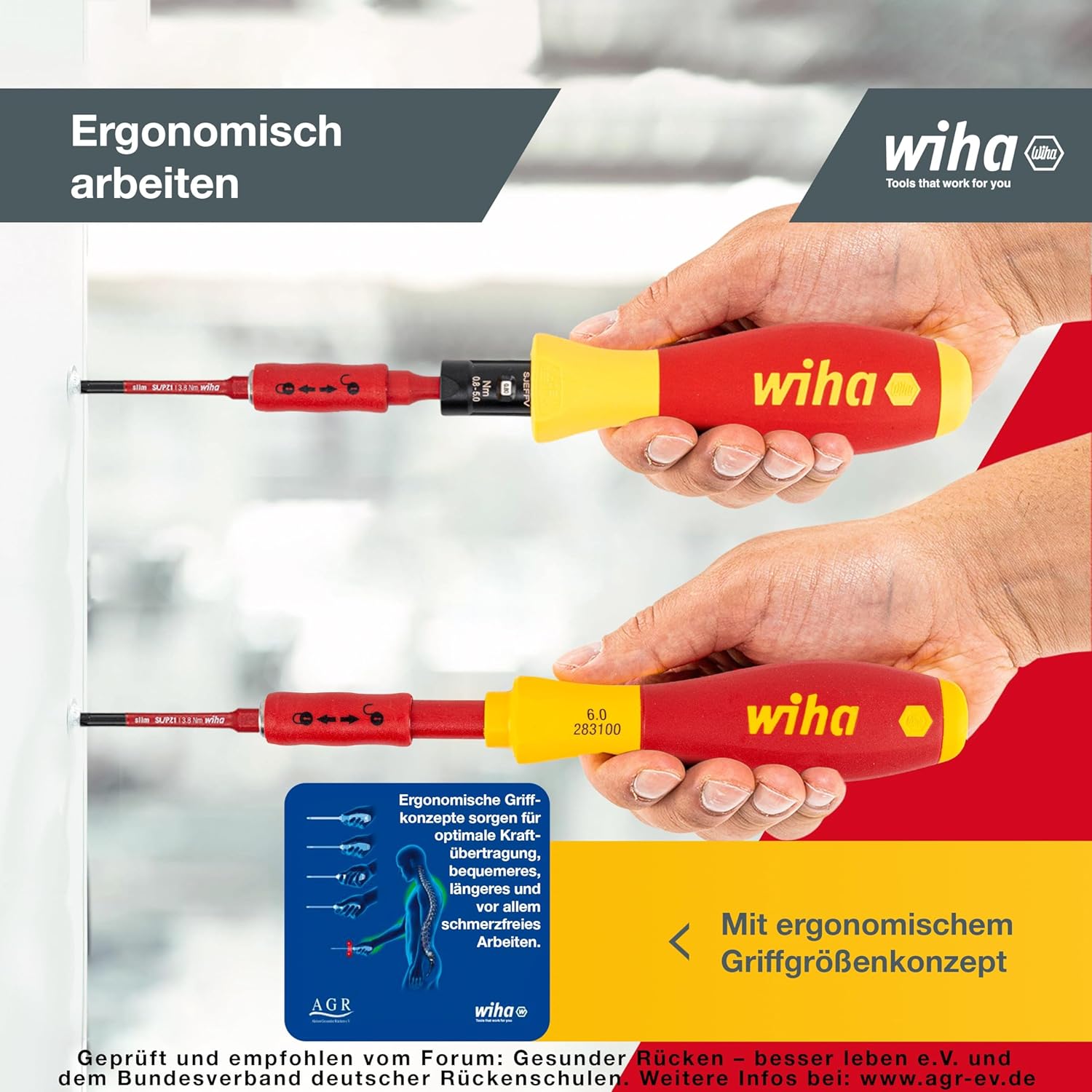 ⚡ Elektro & Technik – Wiha 2872T13 -S Drehmomentschraubendreher, mehrfarbig, Set mit 13 Teilen – Bild 6