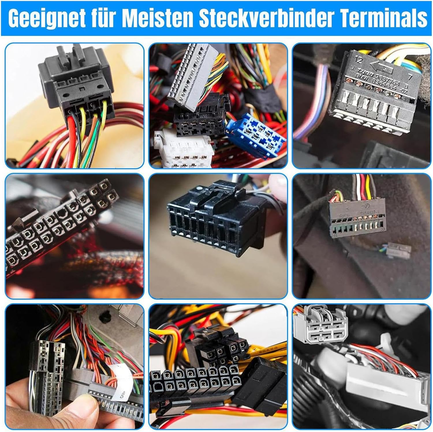 ⚡ Elektro & Technik – Werkzeug-Set zum Entfernen von Klemmen, robustes Autozubehör, elektrische Werkzeuge, für Automobilfahrzeuge, Motorräder, Haushaltsgeräte, Audio-Ventilator, industrielle Reparatur, Wartung – Bild 4