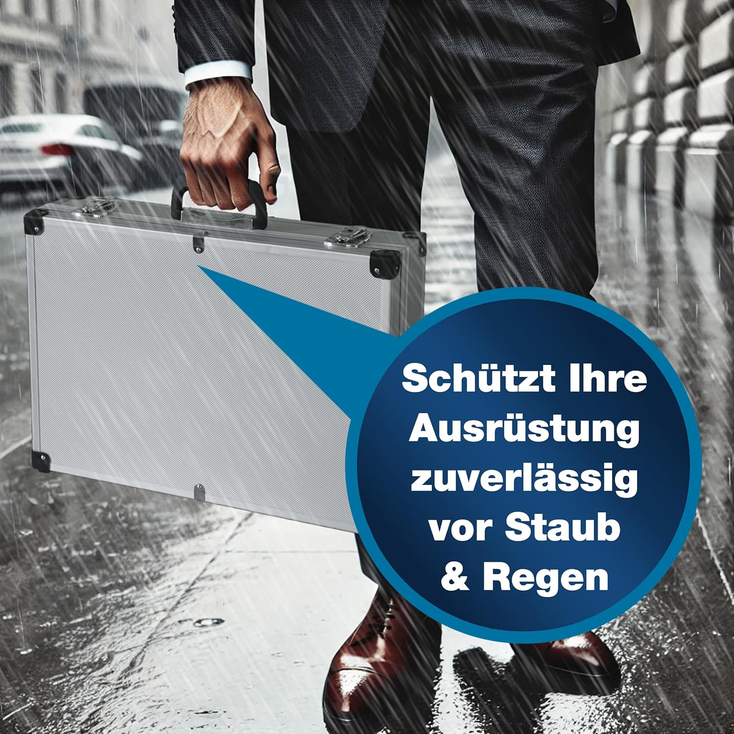 🔥 Angebote & Aktionen – PeakTech P 7270, 1 x Universal Aluminium Case, XXL, 500 x 350 x 120 mm, P 7270 – Bild 6